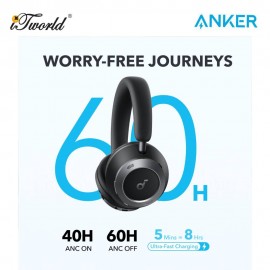 Anker Soundcore Space One Pro Headphone A3062 - Black