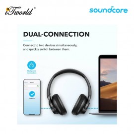 Anker Soundcore Q20i Hybrid Bluetooth Headphones A3004 - Black
