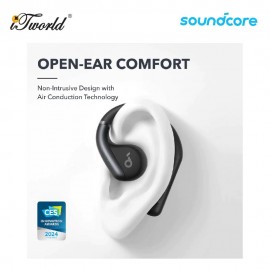 Anker Soundcore AeroFit Superior Comfort Open-Ear Earbuds A3872 - White 
