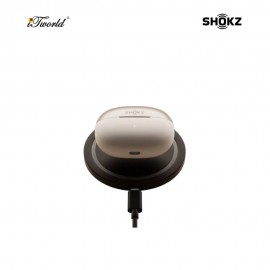 Shokz OpenDots One Clip-On OpenEar Headphone - Beige 810160666288