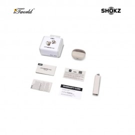 Shokz OpenDots One Clip-On OpenEar Headphone - Beige 810160666288