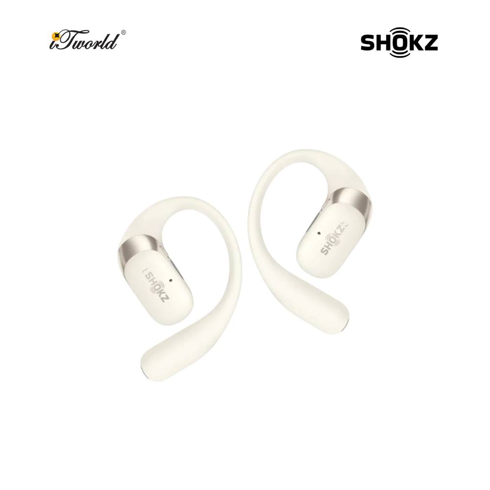 Shokz Openfit 2 Open-Ear True Wireless Earbuds - Beige T920-St-Bg 810160666974