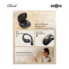 Shokz Openfit 2 Open-Ear True Wireless Earbuds - Beige T920-St-Bg 810160666974