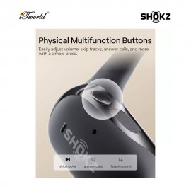 Shokz Openfit 2 Open-Ear True Wireless Earbuds - Beige T920-St-Bg 810160666974