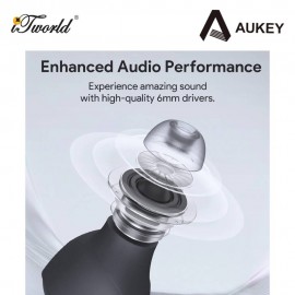 Aukey EP-M3A True Wireless Earbuds - Dark Grey 689323788491