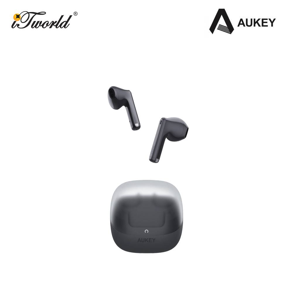 Aukey EP-M4 Move Vibe True Wireless Earbuds - Dark Grey EP-M4-GY 689323789689