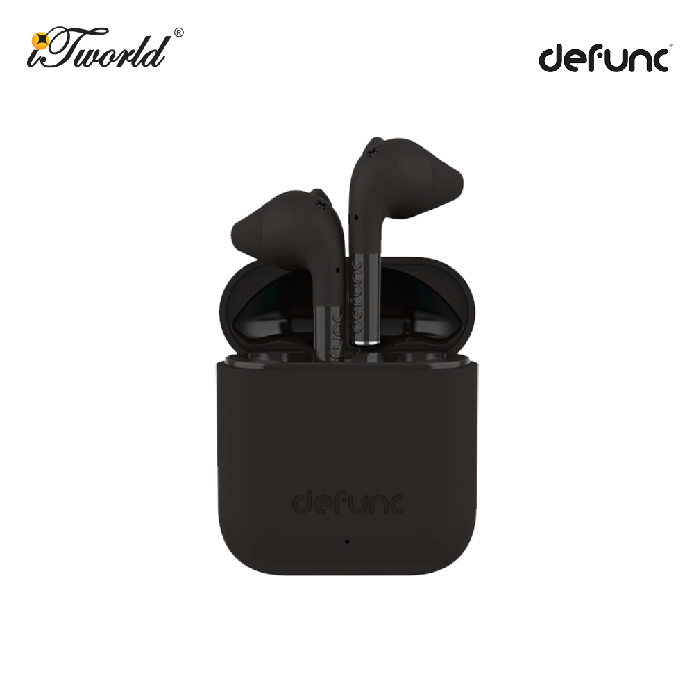 Defunc TRUE GO Slim Wireless Earbuds Earphones - Black 7350080718719