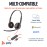 Poly Blackwire 3220 Stereo USB-C Headset +USB-C/A Adapter (8X228AA)