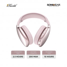 SonicGear Airphone 6 (2024) Bluetooth Headset-Silver 8886411932695