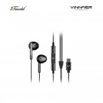 Vinnfier VF-100SW Black Wired Headphone 9555637205225