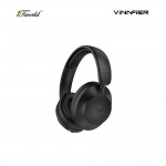Vinnfier Elite 6 BT - Black Bluetooth 5.4 Headphone Compatible Wireless And Wired Connection
