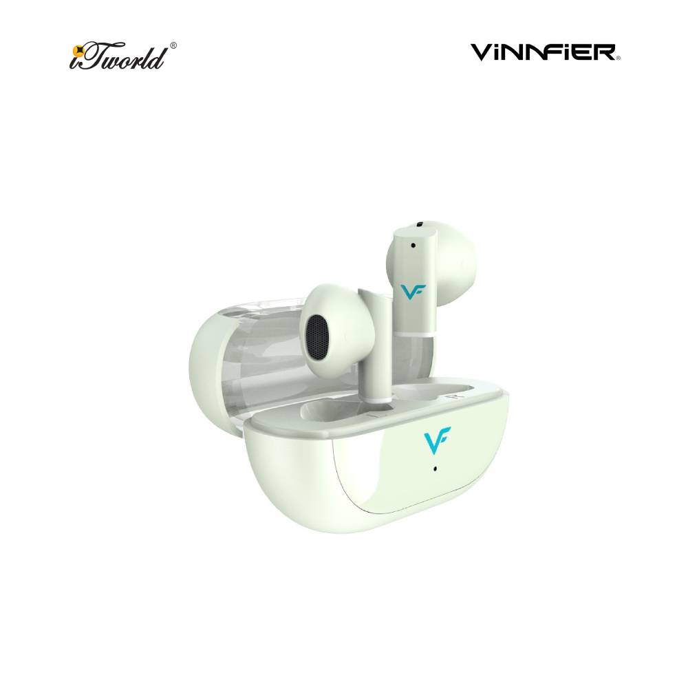 Vinnfier Momento 5 BT 5.4 True Wireless Stereo Earbud - Green 9555637205584