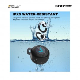 Vinnfier Momento Air 3 - Black Open-Ear True Wireless Earphones