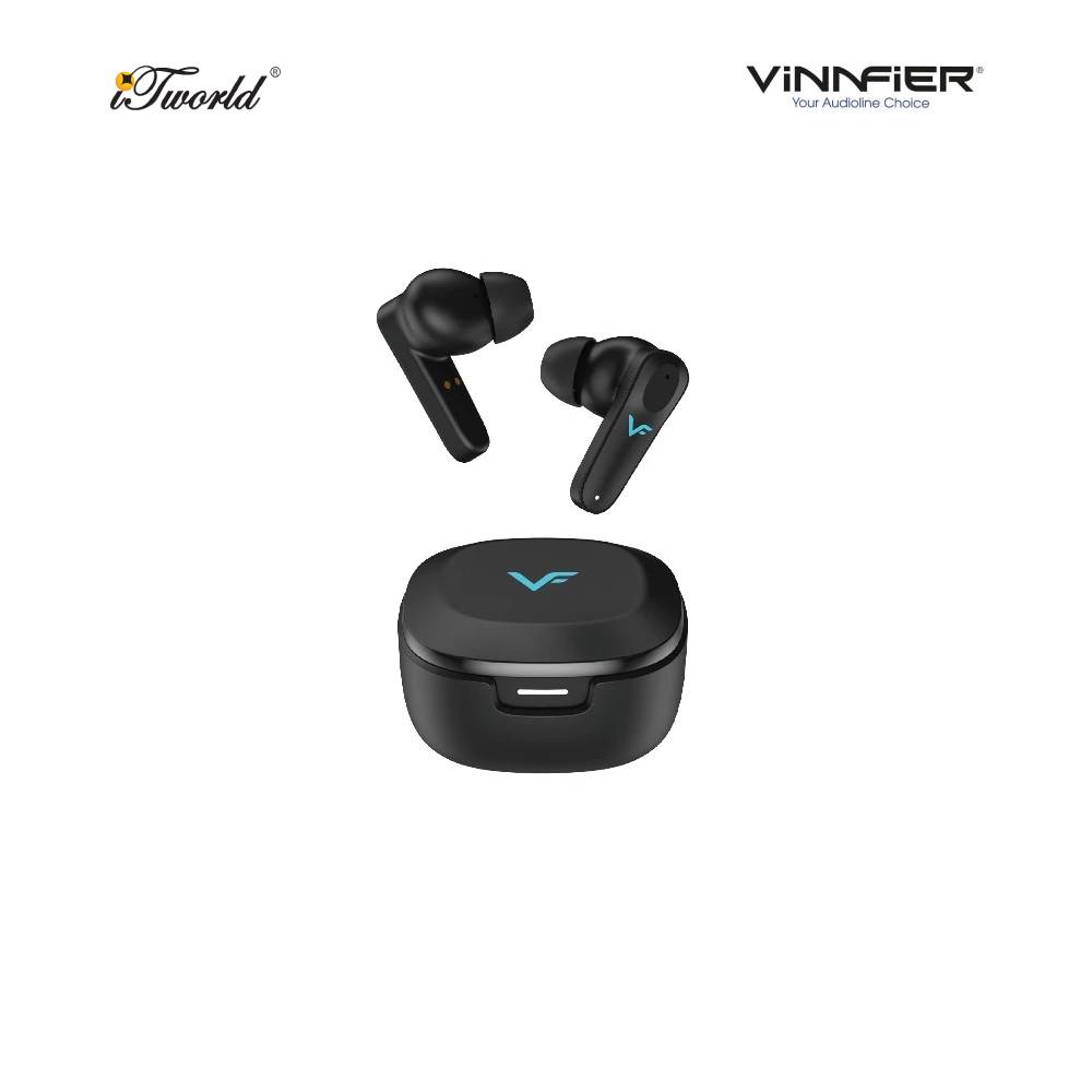 Vinnfier Momento X1 5.4v Bluetooth Wireless Earphone - Black