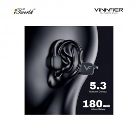 Vinnfier Essential S OpenEar Headphone - Black