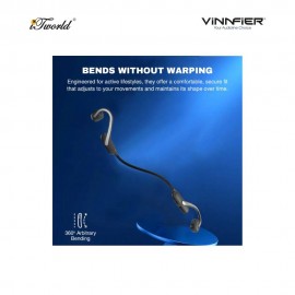 Vinnfier Essential S OpenEar Headphone - Black