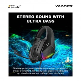 Vinnfier Toros 7 Stereo Sound Gaming Headphone 9555637206185
