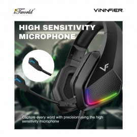 Vinnfier Toros 7 Stereo Sound Gaming Headphone 9555637206185