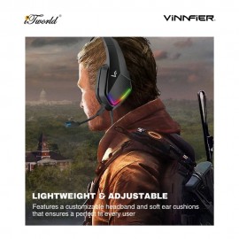 Vinnfier Toros 7 Stereo Sound Gaming Headphone 9555637206185