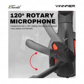 Vinnfier Toros 1 Wired Gaming Headset - Blue 9555637205263