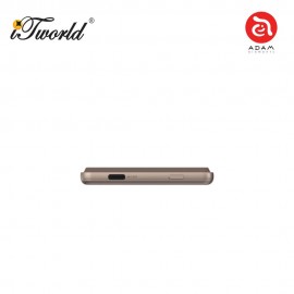 (3C Certified) ADAM elements VIONTA Q5 Qi2 Ultra-Slim Power Bank 5000mAh-Gold 840741117700