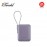 (3C Certified) ADAM elements VIONTA Q Ultra-Compact Power Bank with Built-in Cable 10000mAh-Purple A...