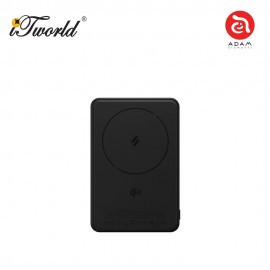 (3C Certified) ADAM elements VIONTA A5 Qi2 Solid-State Power Bank 4100mAh-Black 840741118271