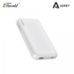 Aukey PB-Y46P Spark Go 22.5W 10K mAh Fast Charging Slim USB-C Power Bank - White 689323788590