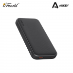Aukey PB-Y46 Spark Go 15W 10000mAh Fast Charging Slim USB-C Power Bank - Grey 689323787920