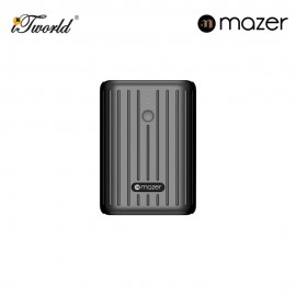 Mazer PowerCharge SuperMini 10,000mAh PD20W Power Bank - Black 8881304542814