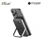 Mazer MagAir16 10,000mAh Magnetic Wireless Power Bank - Grey 8881304544078