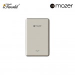 Mazer MagAir19 5000mAh Ultra Slim Magnetic Wireless Power Bank - Titanium 8881304544887