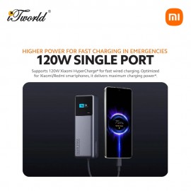 Xiaomi 165W 10000Mah Power Bank (Integrated Cable)