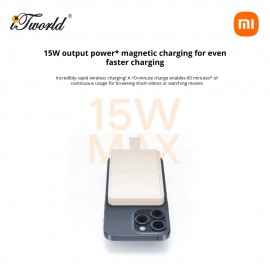 [READY STOCK] Xiaomi Magnetic Power Bank 6000mAh TH