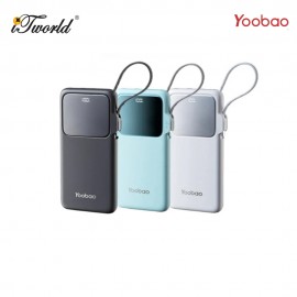 (3C Certifited) Yoobao PDL10 10000Mah PD22.5W Powerbank BK - 6937135030166