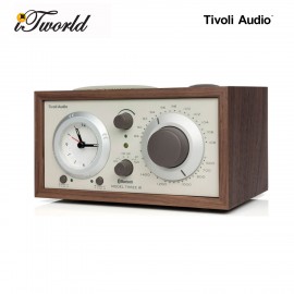 Tivoli Audio Model Three BT Speaker (Walnut & Beige)-85001389440