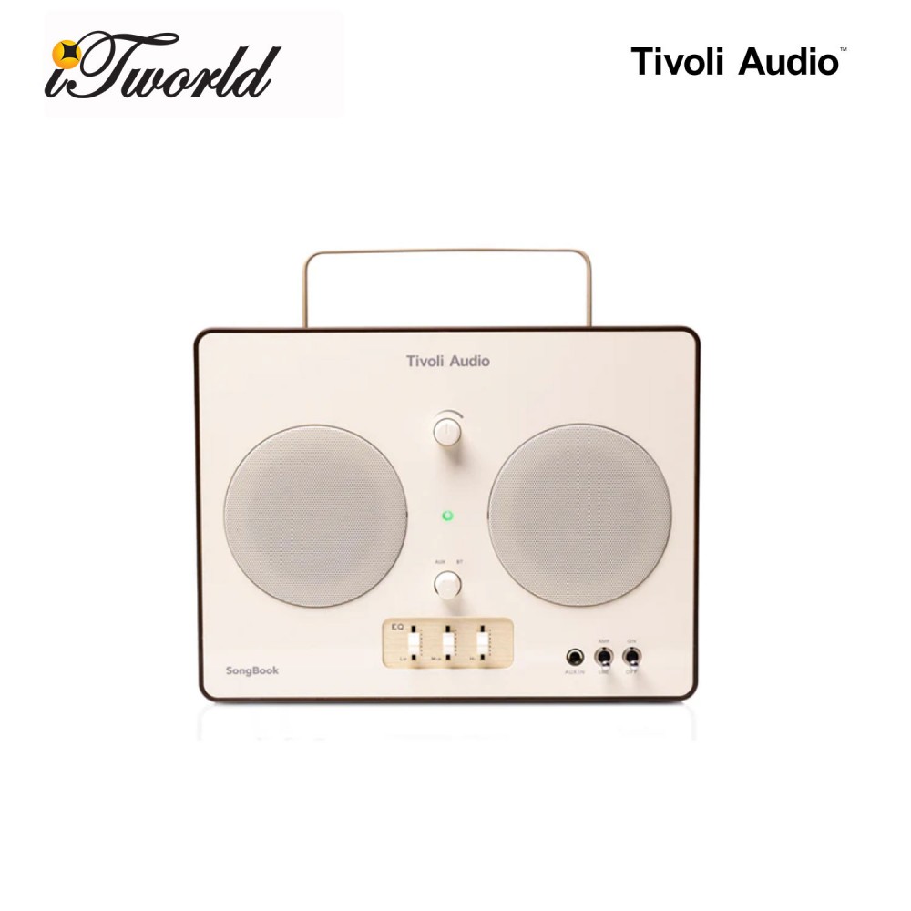 Tivoli Audio SongBook Speaker  (Cream & Brown)-85002250641