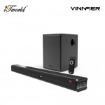 Vinnfier Hyperbar 505 BTRW Wireless Soundbar with Wireless Sub Woofer