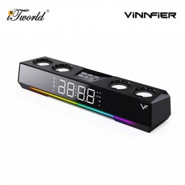 Vinnfier Hyperbar U90 BT with Alarm Clock Bluetooth Speaker