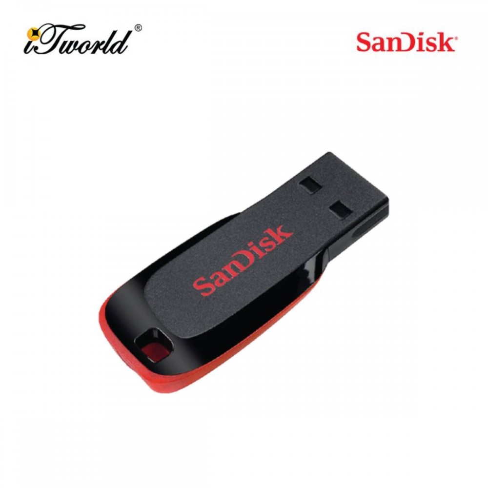 SanDisk Cruzer Blade 16GB USB Flash Drive (SDCZ50C-016G-B35BE)