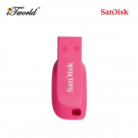 SanDisk CZ50 16GB Cruzer Blade USB 2.0 Flash Drive - Pink (SDCZ50C-016G-B35PE)
