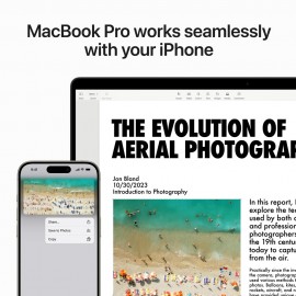 Apple 14-inch MacBook Pro M3 Pro chip with 12-core CPU and 18-core GPU, 1TB SSD - Silver