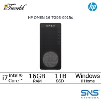 HP OMEN 16 TG03-0015d Gaming Desktop (Intel??® Core™ i7-14700F | 16GB RAM | 1TB SSD | NVIDIA??® GeForce RTX™ 5060 Ti | Windows 11 Home)