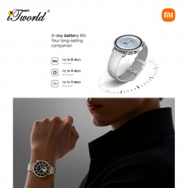 Xiaomi Watch S4 41mm Leather Strap - White 65121