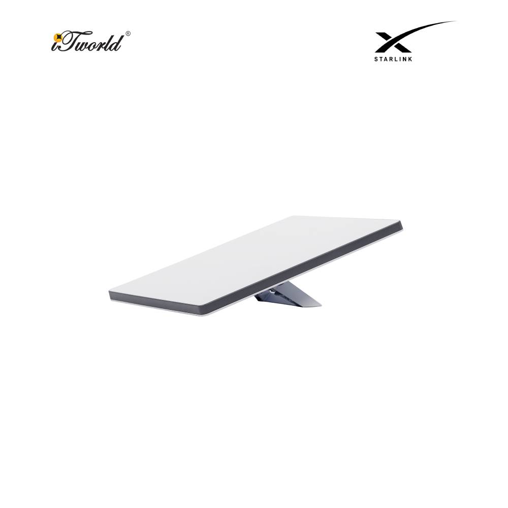 Starlink Mini STA-02535002 (Starlink with Integrated WiFi, Kickstand, Mini Pipe Adapter and Flat Mount, DC Power Cable, 15m, Power Supply, Starlink Plug)