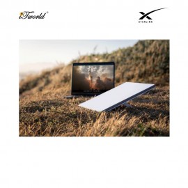 Starlink Mini STA-02535002 (Starlink with Integrated WiFi, Kickstand, Mini Pipe Adapter and Flat Mount, DC Power Cable, 15m, Power Supply, Starlink Plug)