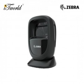 Zebra DS9308 1D 2D Presentation Barcode Scanner Omni Directional QR Black Image Reader for Screen and Printed Bar Code Scan (DS9308-SR4U2100AZW)