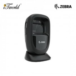 Zebra DS9308 1D 2D Presentation Barcode Scanner Omni Directional QR Black Image Reader for Screen and Printed Bar Code Scan (DS9308-SR4U2100AZW)