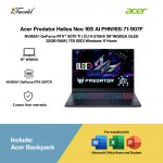 Acer Predator Helios Neo 16S Ai PHN16S-71-907F Gaming Laptop (NVIDIA  ® GeForce RTX™ 5070 Ti | CU 9-275HX|16"WQXGA OLED | 32GB RAM | 1TB SSD| Windows 11 Home | Office Home & Student + M365)