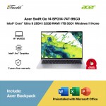 Acer Swift Go 14 SFG14-74T-96C0 Laptop (Intel  ® Core™ Ultra 9 285H | 14" WUXGA Touch | 32GB RAM | 1TB SSD | Intel  ® Arc™ Graphics | Windows 11 Home |Microsoft Office Home 2024 + Microsoft 365)